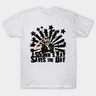 The ‘Burbs T-Shirt – A Soldier’s Way Saves the Day T-Shirt